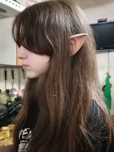 1 par de fiesta de Halloween elfos orejas de elfo señaló Anime hadas Cosplay disfraces de vampiro de máscara para fiesta navideña caliente al por mayor