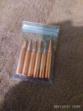 6 unids/lote 900M-T cobre puntas de pistola para soldar soldadura libre de plomo soldadura Sting para 936/937/938/969/8586/852D Estación de soldadura