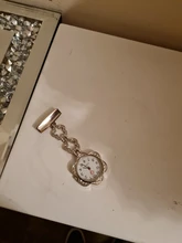 Reloj de bolsillo con Clip para mujer, colgante de estrella de cinco puntas y corazón, de cuarzo, para médico, enfermera, XRQ88