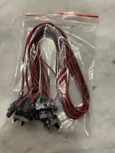 Power-Button Switch-Cable Reset Computer-Power Momentary Automatically for 10pcs/Lot