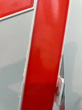 1x Triángulo reflectante señal de advertencia plegable coche rojo peligro desglose advertencia soporte de la UE de emergencia portátil de estacionamiento Rack Reflector