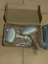 Slicker Brush Pet-Grooming-Comb Wooden Loose-Hair Removing-Mats Hair-Dogs Tangles And