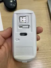 2,4G inalámbrico ratón PC silenciosa Mause recargable ergonómico ratón USB + cinta-C Dual receptor los ratones ópticos para PC portátil