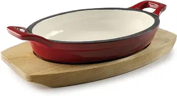 

Lacor 25850 Cacerola Oval, Aluminio, Rojo Degradado, 21'7x15 cm