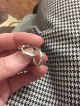 Pendientes de plata de ley 925 para mujer, joyería artesanal, ganchos de cierre, accesorios de fabricación hecha a mano, diseño de moda, venta al por mayor