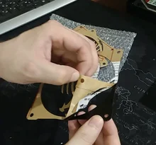 Radiator Fan-Cover Liquid-Cooler 120mm Fans Water-Cooling-Accessories Acrylic 3pcs/Lot