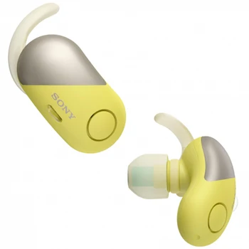 

SONY Sport earphones button Sony WF-SP700N lime True Wireless with Noise Cancelling digital and Bluetooth