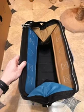 Bolsa de herramientas portátil para electricista, multifunción, instalación de reparación, lona, grande, gruesa, bolsillo de trabajo