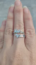 Letdiffery-anillo de acero inoxidable personalizado con múltiples nombres para mujer, joyería familiar para amantes, familia, amigos, regalos únicos