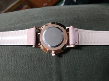 Reloj de cuarzo luminoso Retro para mujer, pulsera de correa de cuero, sencillo, resistente al agua, zegarek damski
