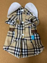 Dress Costume Dog-Puppy-Clothes PET PETCIRCLE Small Dog Classic Check Fit Pet-Cat All-Seasons