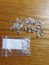 Lote de pendientes de silicona blanda, ganchos traseros, tapón de oreja, accesorios de joyería de seguridad, 200 unidades