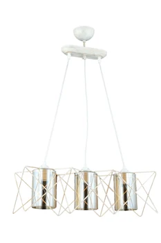 

AVONNI AV-65076-3Y-KRM Cream Painted Modern Chandelier, E27, Met