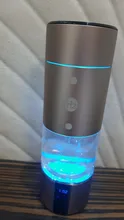 Generador de agua de Hidrógeno BlueVida Max 5000ppb, hasta DuPont SPE/PEM, cámara Dual, nanotecnología con pantalla LED, potencia de tiempo e inhalador