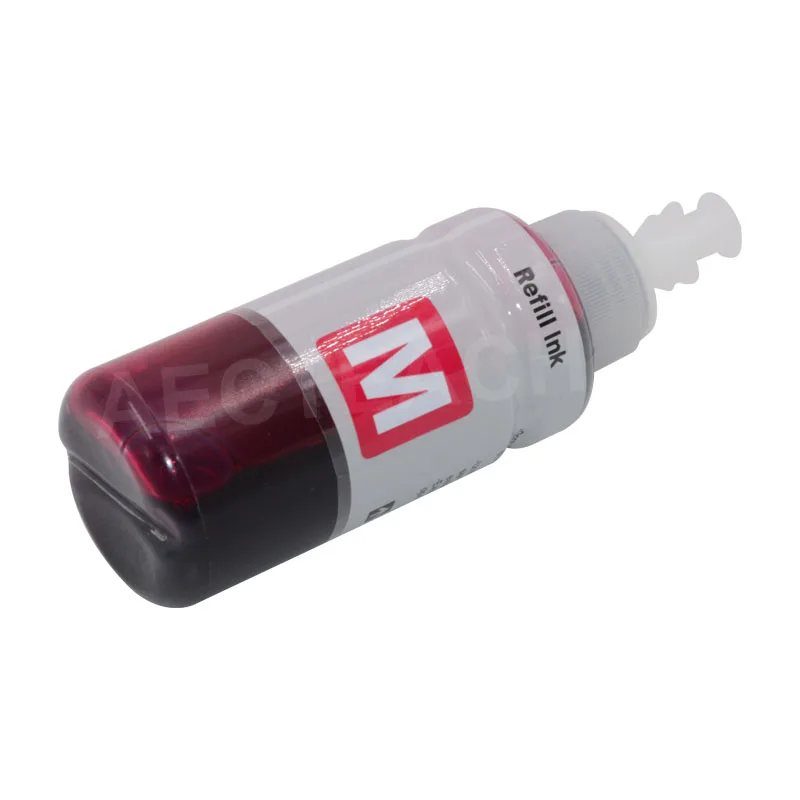 Aecteach 4 цвета T6641 T6642 T6643 T6644 чернила для принтера 70 мл флакон Epson L300 L301 L310 L312 L350 L351 L355