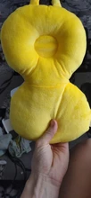 Almohada de protección para la cabeza de bebés, almohada de dibujos animados para bebés, suave de algodón PP, cojín protector para niños pequeños, cuidado seguro para bebés