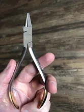 Alicates de pico de pájaro ortodoncia Dental, doblado de alambre ligero, instrumento de alambre CE DE ACERO INOXIDABLE