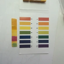 80 tiras/paquete PH tiras de prueba PH medidor de PH controlador 1-14st indicador tornasol de agua de papel Soilsting Kit de fábrica