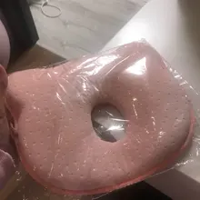 Almohada para Recién Nacido suave bebé enfermería previene la memoria de la cabeza plana cojín de espuma que forma la almohada posicionador para dormir proteger