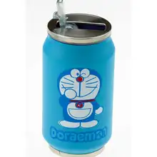 Термо-банка с трубочкой Cat Doraemon 300 мл