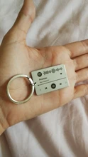 LLavero de código personalizado Spotify, joyería para amantes de la música, regalo para novia y novio