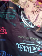 Nuevo 2021 mujeres sudadera Camiseta de manga corta Graffiti chándal con efecto dos piezas 2 piezas de pantalones cortos de Von Dutch traje de algodón