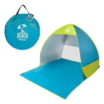 

Beach tent Pop Up blue and green Aktive Beach