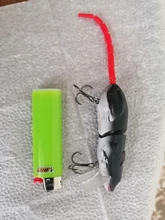 Mouse-Lure Hook Minnow Fishing-Bait Crankbaits Artificial-Fishing-Lure Pike-Bass Plastic