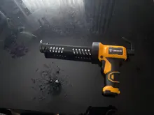 DEKO-pistola de pegamento eléctrica automática DEGG01, fusión en caliente, multifunción, costura eléctrica, costuras, pegamento resistente al agua