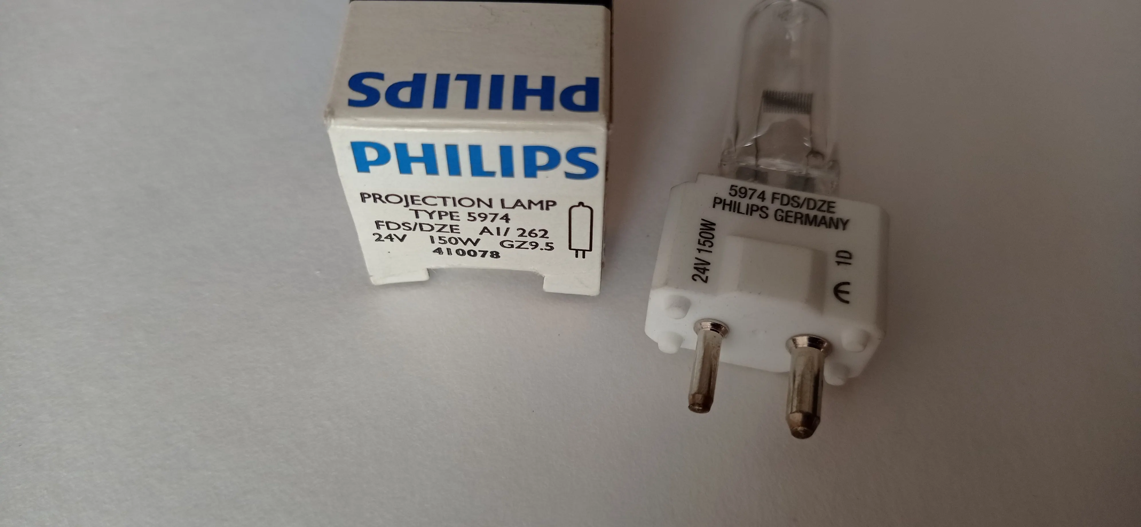 PHILIPS 5974 FDS/DZE A1/262 24V 150W GY9.5 (OS 64643) - лампа галогенная | Лампы и освещение