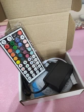 Tape Diode Led-Light Rgb Strip Ir-Controller-Adapter Flexible Ribbon Stripe 5050 2835
