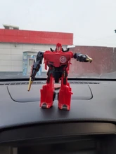 Kit de transformación de Robot 2 en 1 para niños, modelo de coche deformado de 12cm, regalo para niños