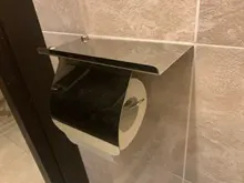 Paper-Holder Tissue-Box Roll-Stand Toilet 304-Stainless-Steel