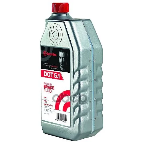 Жидкость Тормозная Dot 5.1, 1л, Для Авто C Abs Brembo арт. L05010