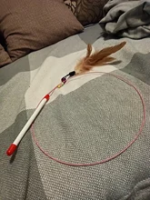 Pet-Cat-Toy Cat Catcher Bird-Feather Plastic For Cats Bell Plush with Newly-Design 100cm-Length