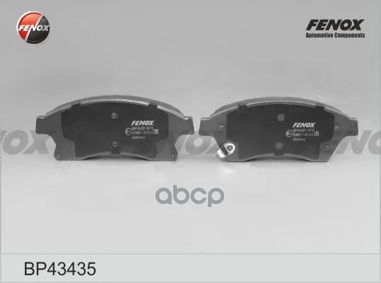 Колодки Тормозные Передние Fenox Bp43435 FENOX арт. BP43435
