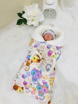 

Одеяло-трансформер "Ассорти" Одеяло-конверт на выписку (все сезоны)