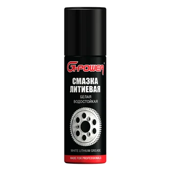 

1X G-Power GP-524 Смазкалитиеваястефлоном, white, аэрозоль90мл