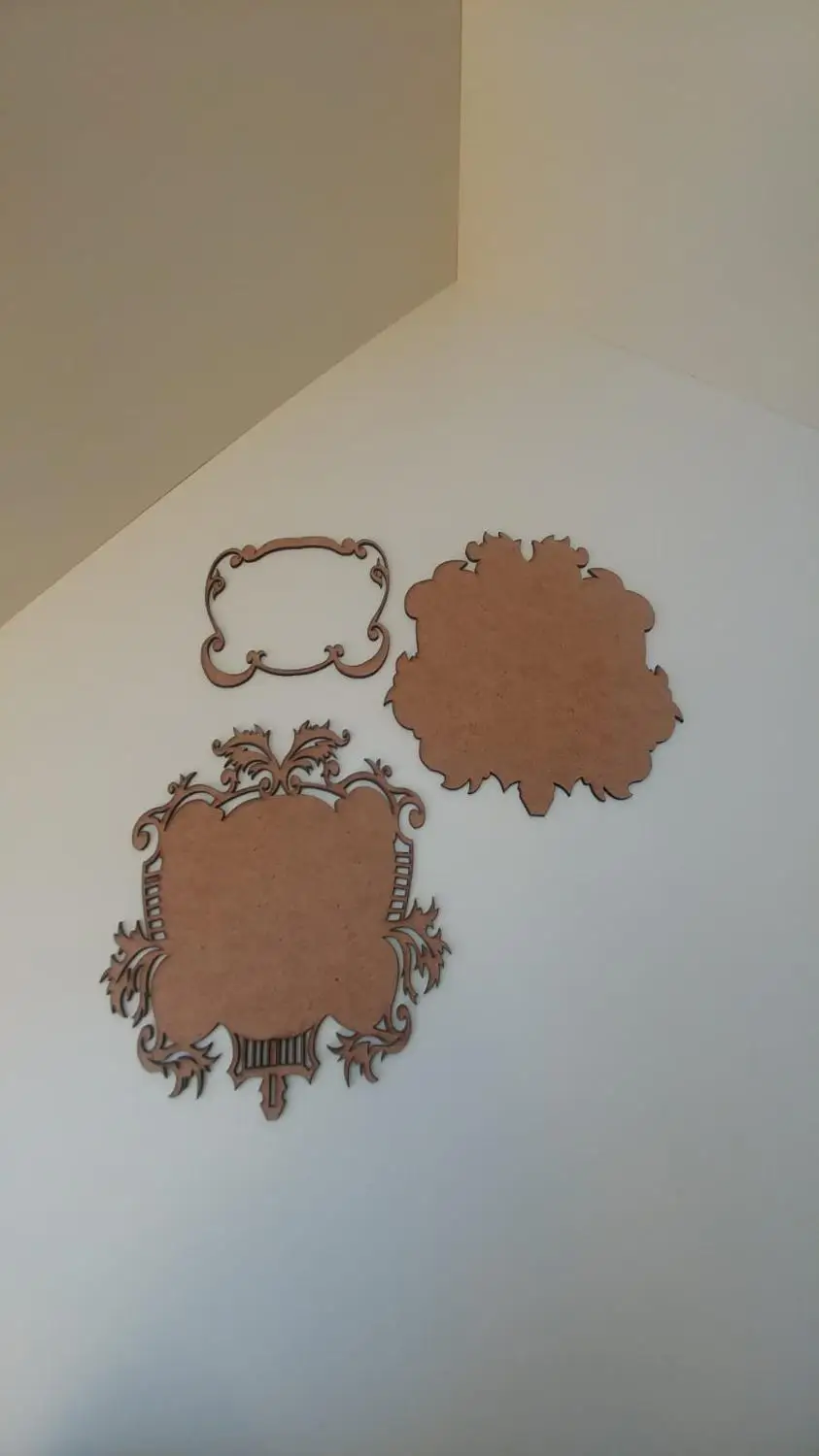 Lazer Kesim Mdf fotoaguraf chercevesi Resimlik(Boyanabilir