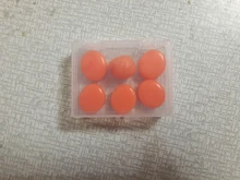 Tapones protectores para los oídos de silicona suave, impermeables, antiruido, para natación y deportes acuáticos, 6 uds.