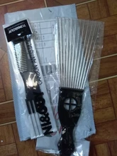 1 ud. Peine de carbono antiestático resistente al calor para salón, cepillo de barbero antiestático