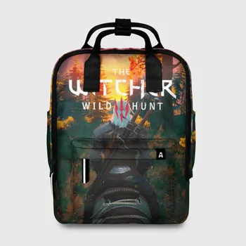 

Women's backpack 3D The Witcher.