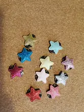 Mini pestillo de pelo fino para bebé, pinzas para el pelo de estrella brillante para recién nacido, horquilla para niña, horquilla de lentejuelas, 10 Uds.