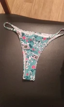 Bikini de dos piezas con estampado de flores para mujer, traje de baño de manga larga, ropa de playa brasileña, 2021