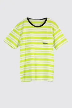 

Trendyol Striped Semifitted Knitted T-Shirt TWOSS20TS1209