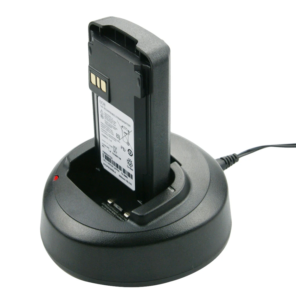 PMNN4476A Battery Walkie Talkies Rechargeable Battery for Motorola CP1200 CP1300 CP1600 EP350 CP185 Radio Battery with Belt Clip 6