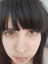 2 uds. De lentes para Cosplay, lentillas multicolores para ojos, maquillaje de Navidad, serie Anime, 1 par