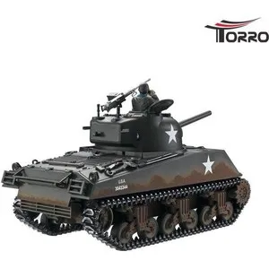 Радиоуправляемый танк Torro Sherman M4A3 RTR масштаб 1:16 2.4G