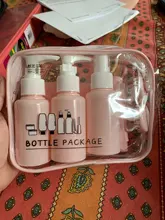 10 unid/set viaje Mini de cosméticos de maquillaje de la cara crema botellas de plástico vacía transparente maquillaje contenedor accesorios de viaje