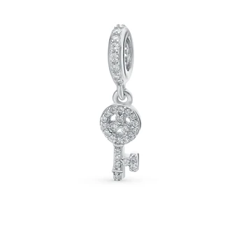 

Silver Pendant-charm with cubic zirconia sunlight sample 925